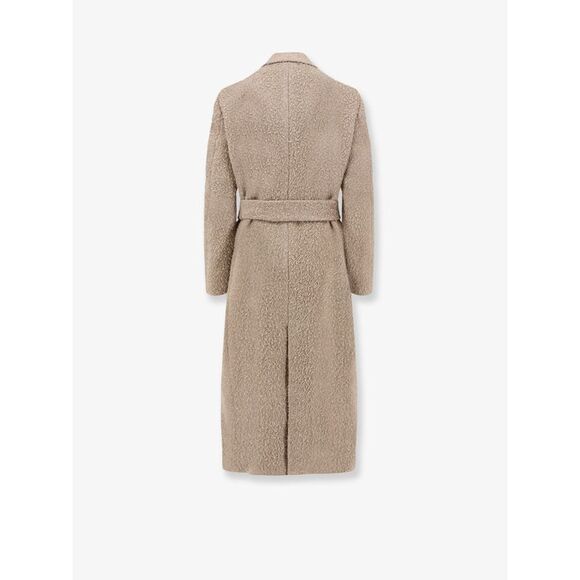 Golden Goose Deluxe Brand Women Wrinkled Virgin Wool Blend Coat
